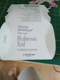 LA BIOSTETIQUE - Dermosthétique - Hyaluronic acid hydrating capsules