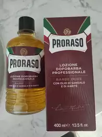 PRORASO - Barbe dure con olio di sandalo e di karité