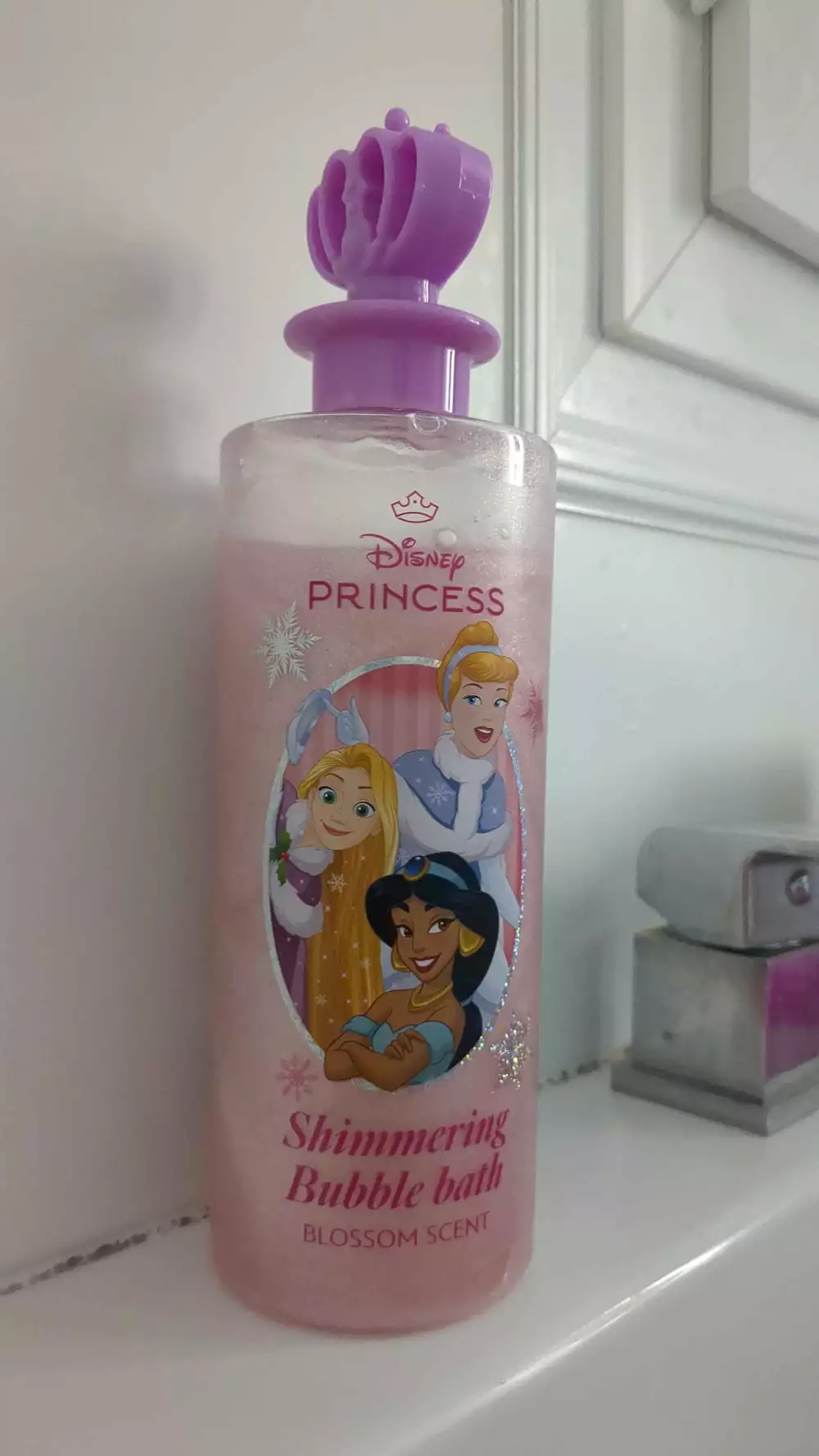 DISNEY PRINCESS - Shimmering bubble bath blossom scent