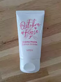 SOTEIX - Octobre rose - Crème mains