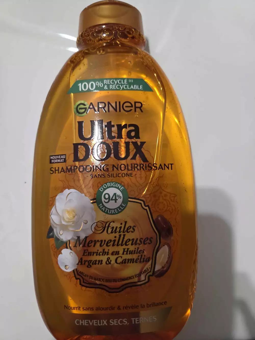 GARNIER - Ultra doux - Shampooing nourrissant