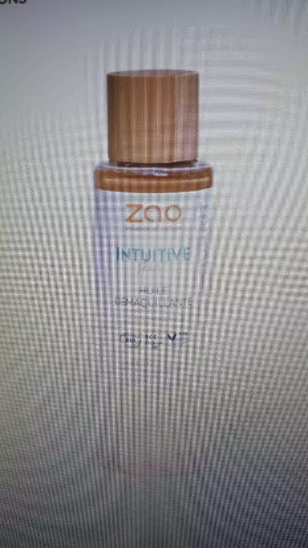 ZAO - Intuitive - Huile démaquillante