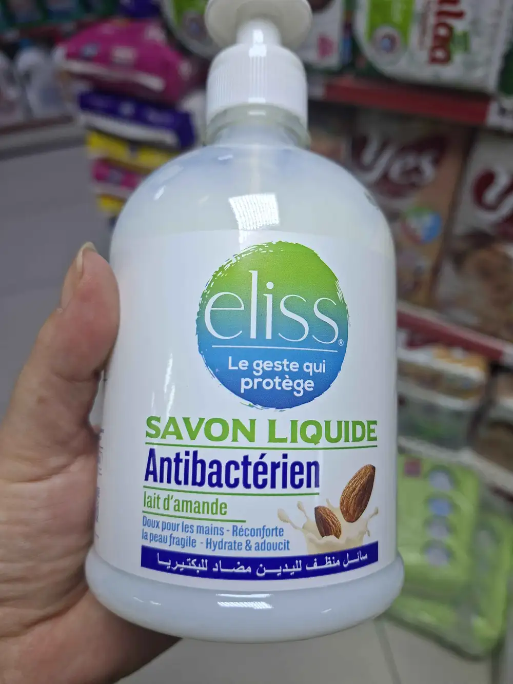 ELISS - Savon liquide lait d'amande