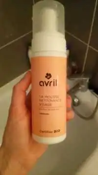 AVRIL - La mousse nettoyante visage bio