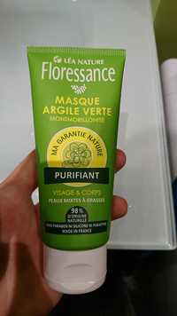 FLORESSANCE - Masque purifiant à l'argile verte