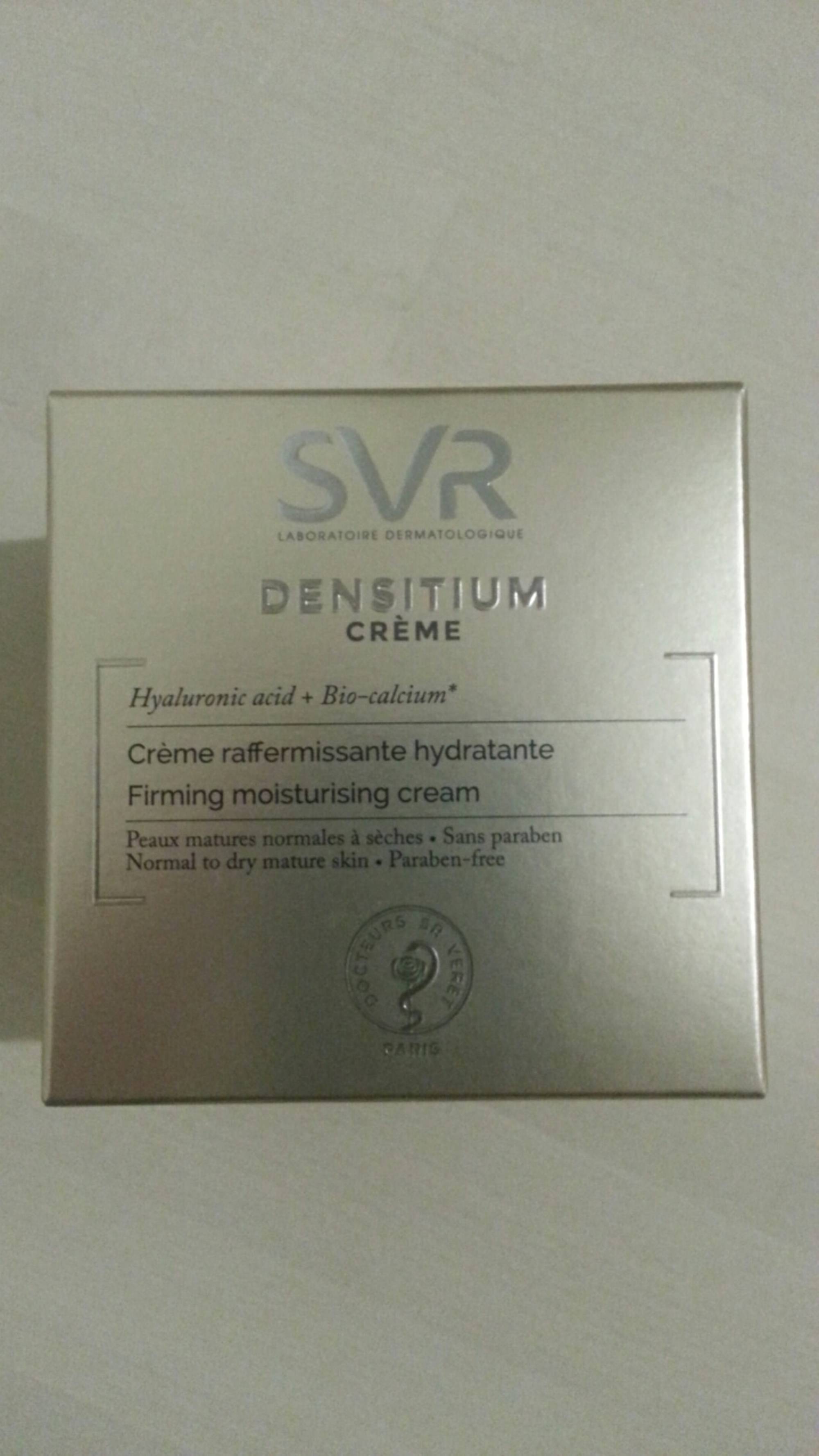 SVR - Densitium - Crème  raffermissante hydratante