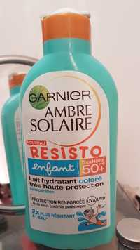 GARNIER - Ambre solaire enfant - Lait hydratant resisto fps50+