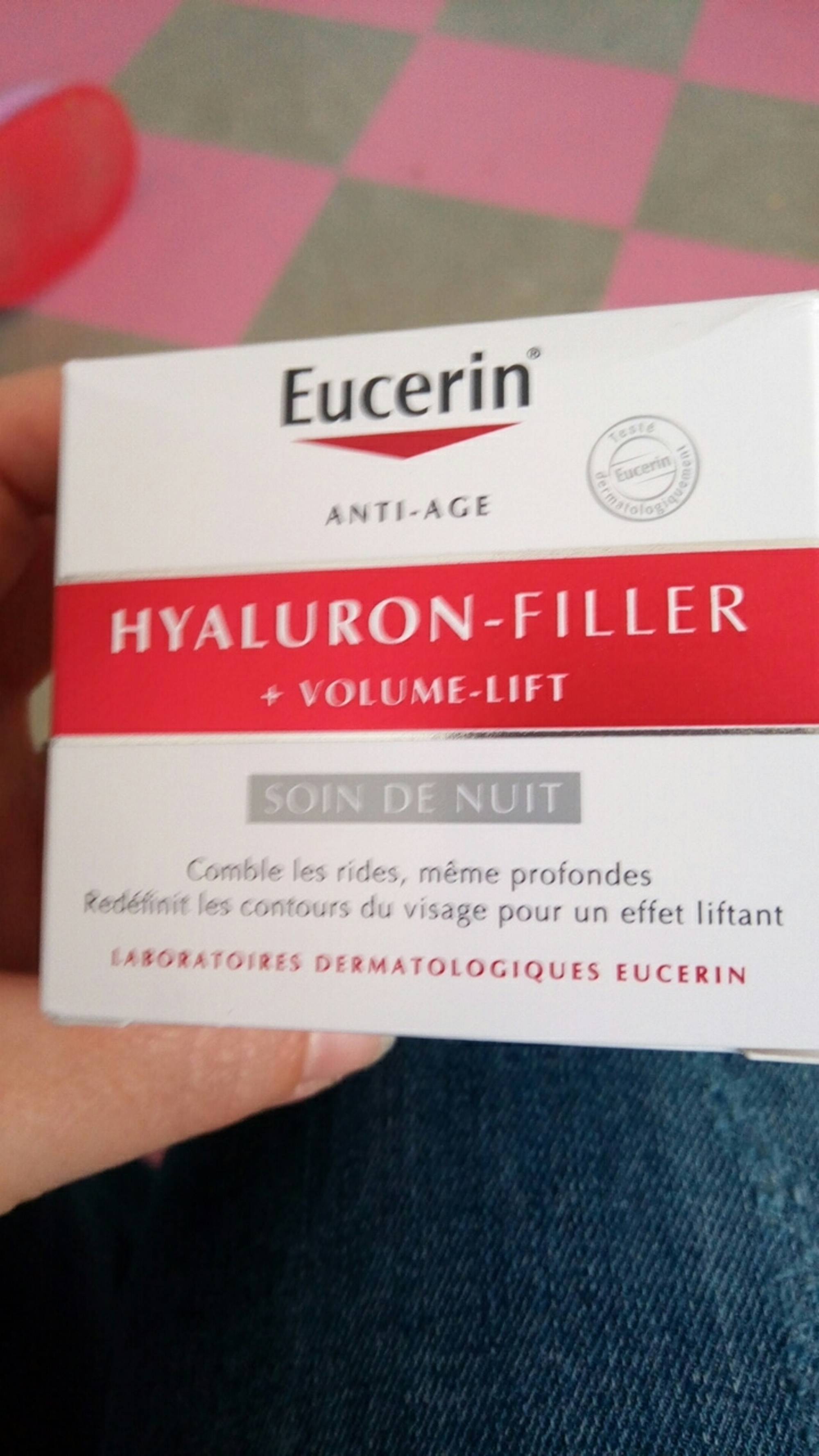 EUCERIN - Hyaluron-filler + volume-lift - Soin de nuit anti-âge
