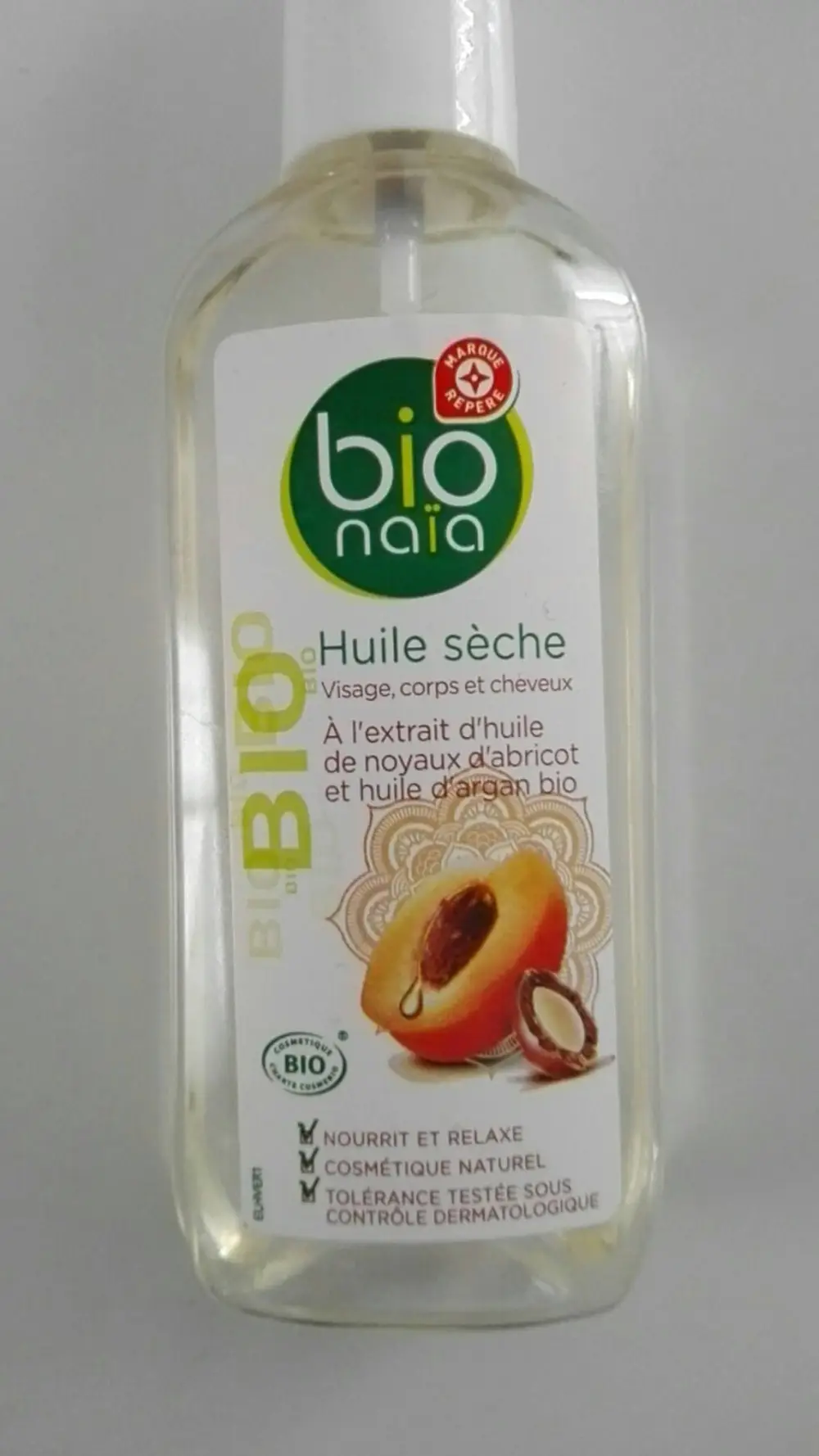 MARQUE REPÈRE - Bio naïa - Huile sèche bio 