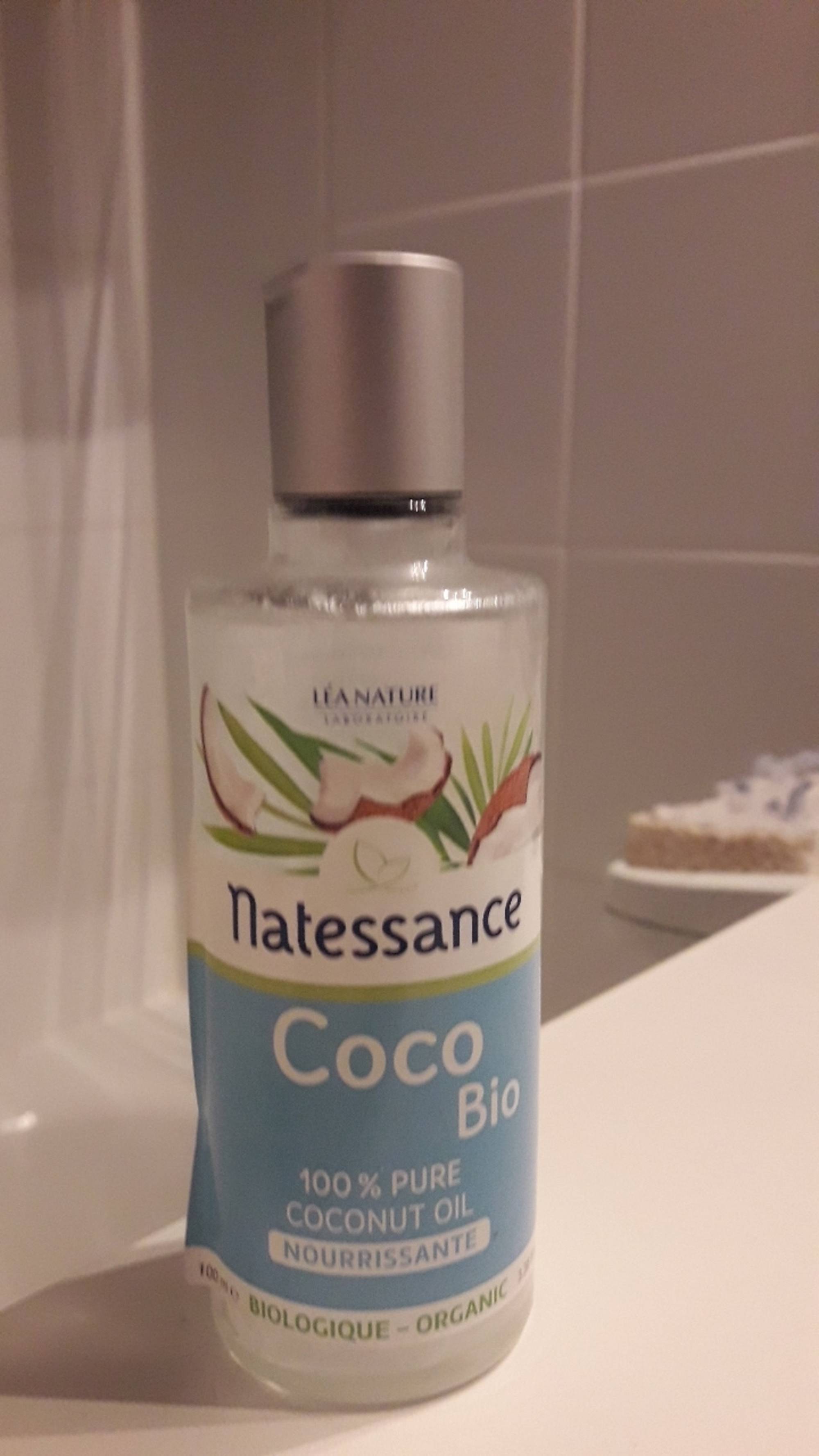 NATESSANCE - Huile de coco bio 100% pure