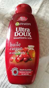 GARNIER - Ultra doux - Shampooing soin huile d'argan et cranberry