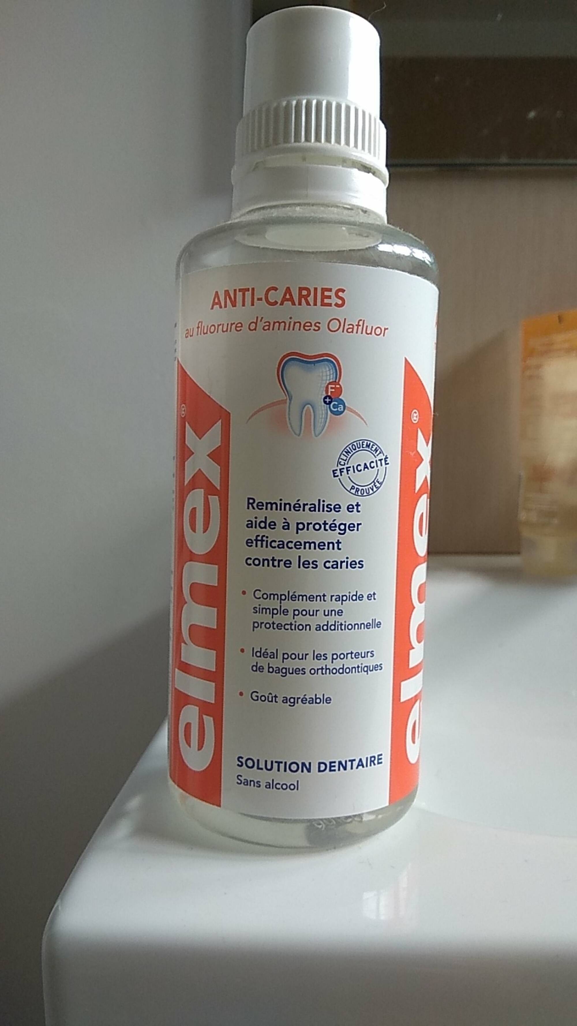 ELMEX - Anti-caries au fluore d'amines Olafluor - Bain de bouche