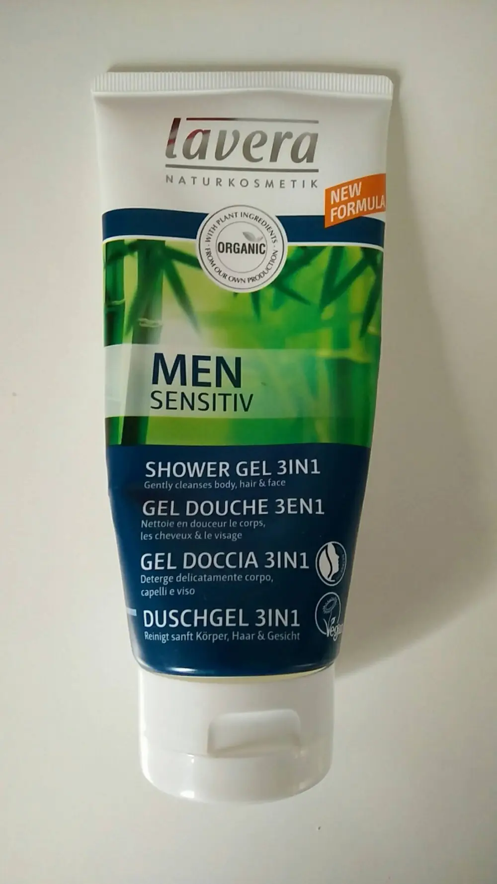 LAVERA - Men sensitiv - Gel douche 3 en 1