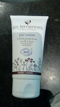 LES TERRIENNES - Pur cocon - Crème protectrice Lin & Coton