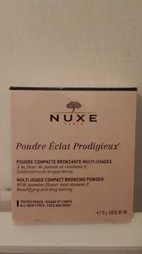 NUXE PARIS - Poudre éclat progidieux - Poudre compacte bronzante multi-usages