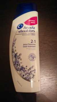 HEAD & SHOULDERS - Shampooing antipelliculaire + après-shampooing 2 in 1 pour homme