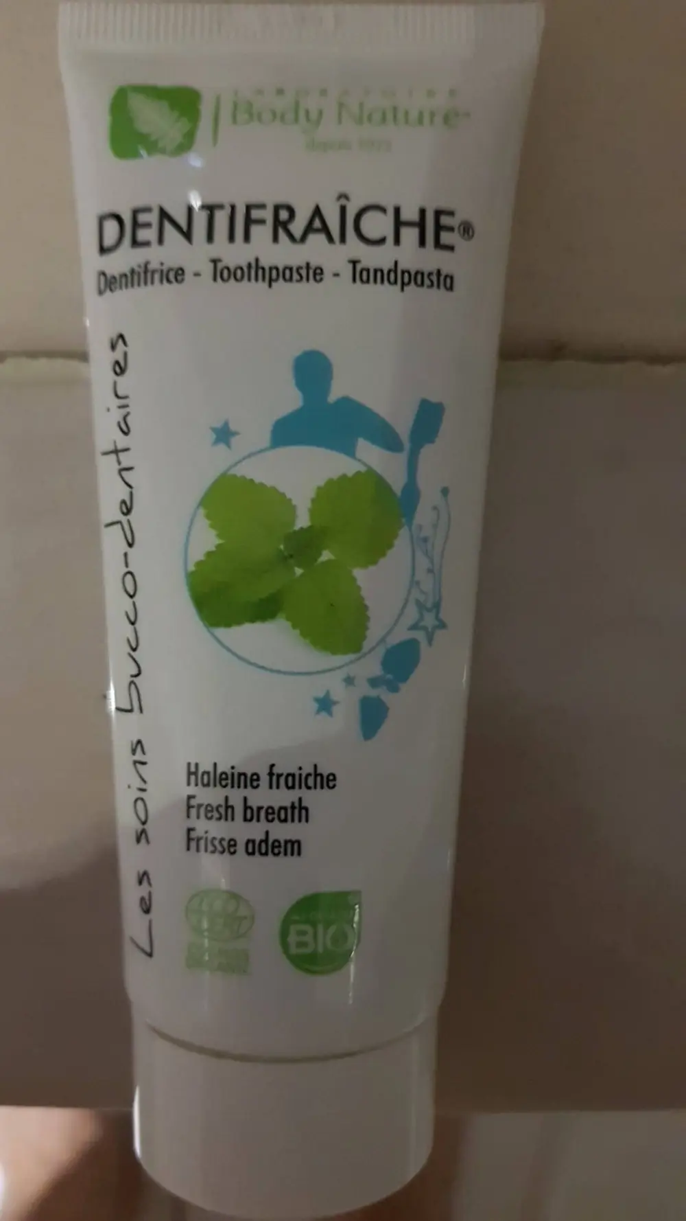 BODY NATURE - Dentifraîche - Dentifrice haleine fraîche