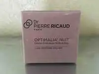 DR PIERRE RICAUD - Optimalia nuit - Crème onctueuse multi-active 