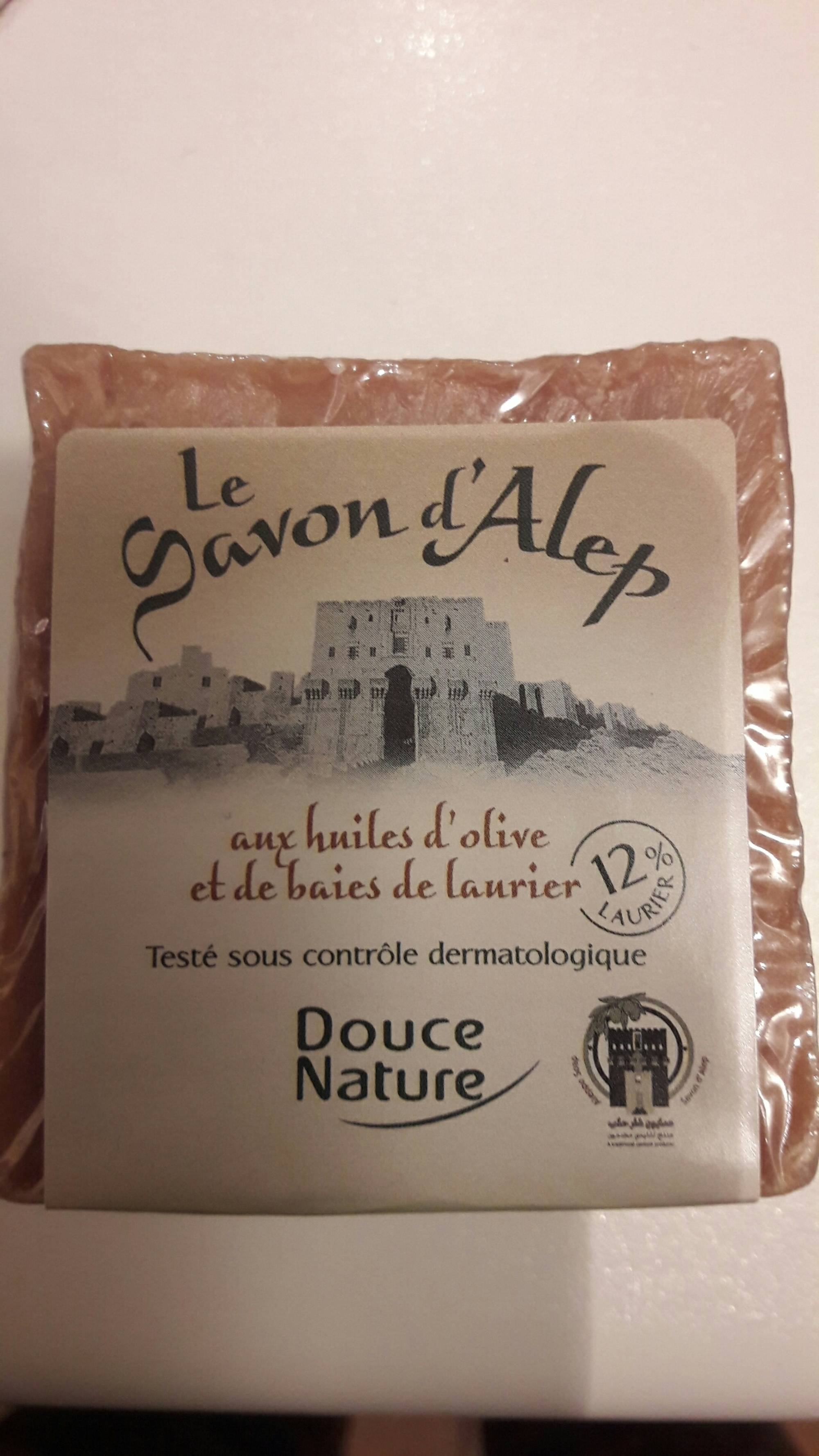 DOUCE NATURE - Le savon d'Alep - Aux huiles d'olive et de baies de laurier