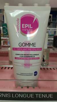 BODY'MINUTE - Epil minute - Gomme gel exfoliant pré-épilation