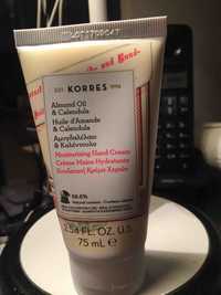 KORRES - Crème mains hydratante - Huile d'amande