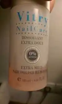 VITRY - Nail care - Dissolvant extra doux