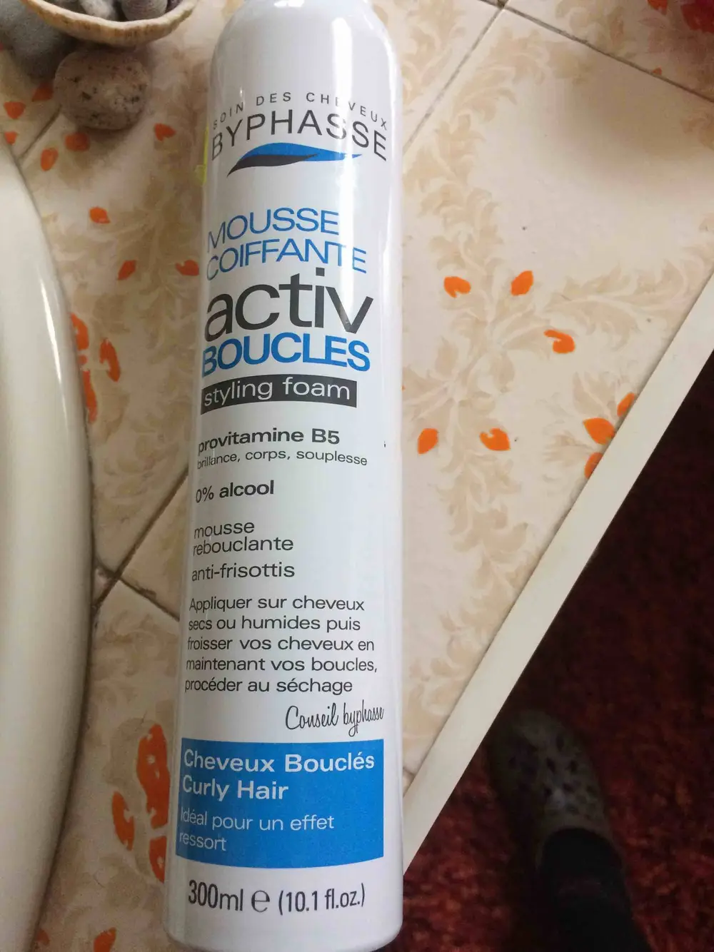 BYPHASSE - Activ boucles - Mousse coiffante