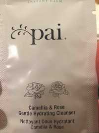 PAI - Camélia & Rose - Nettoyant doux hydratant