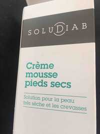 MARQUE VERTE - Soludiab - Crème mousse pieds secs