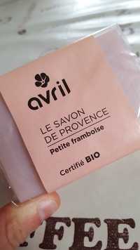 AVRIL - Le savon de Provence - Petite framboise - Bio