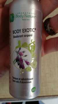 BODY NATURE - Body exotic - Déodorant corporel - Tonique rafraîchissant - Bio