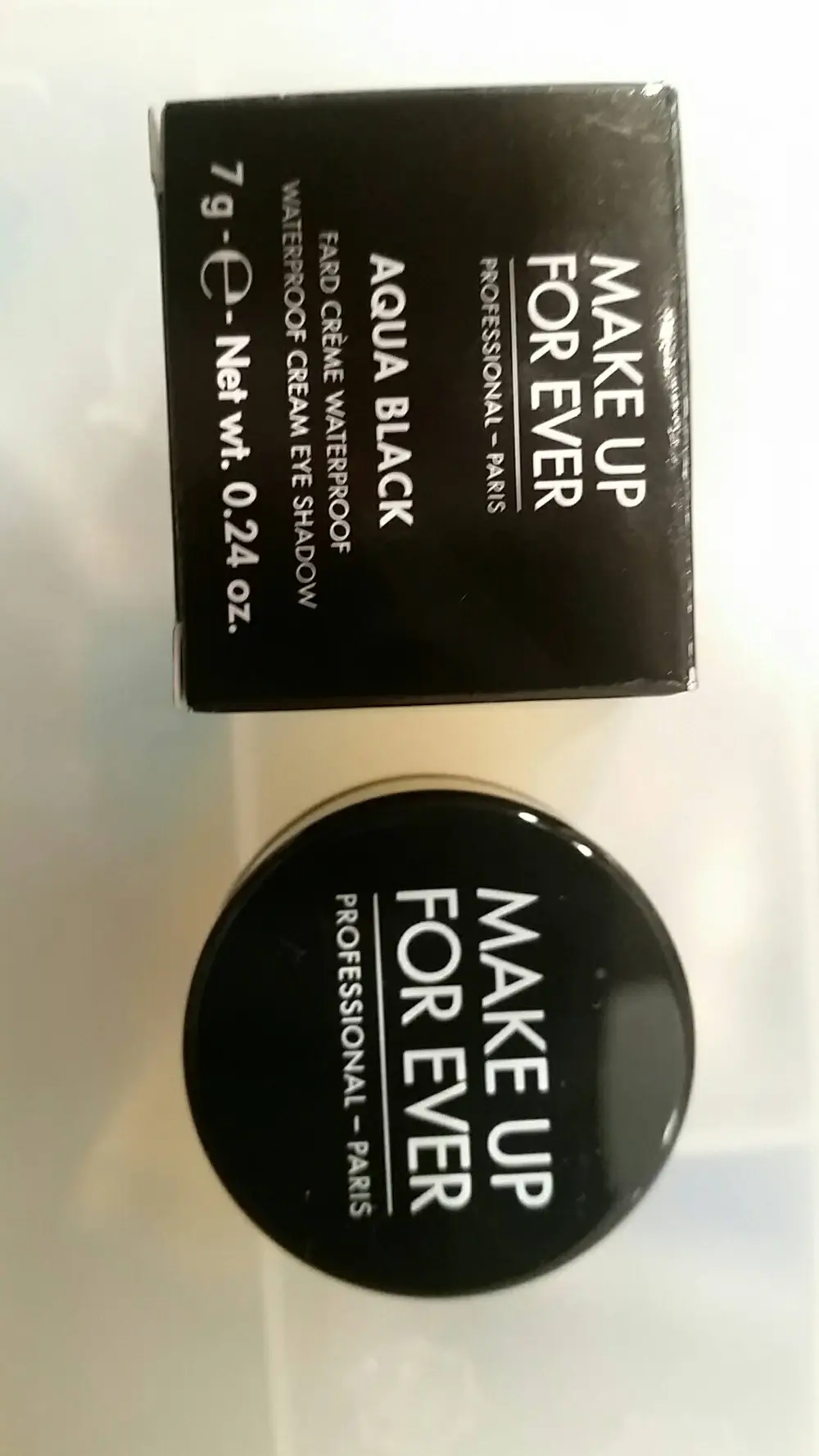 MAKE UP FOR EVER - Aqua black - Fard crème waterproof