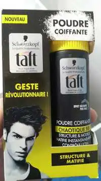 SCHWARZKOPF - Chaotique fix - Poudre coiffante effet décoiffé fini mat