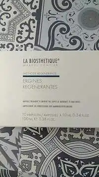 LA BIOSTHETIQUE - Ergines Régénérantes - Cire d'ampoules pour améliorer le soin des racines