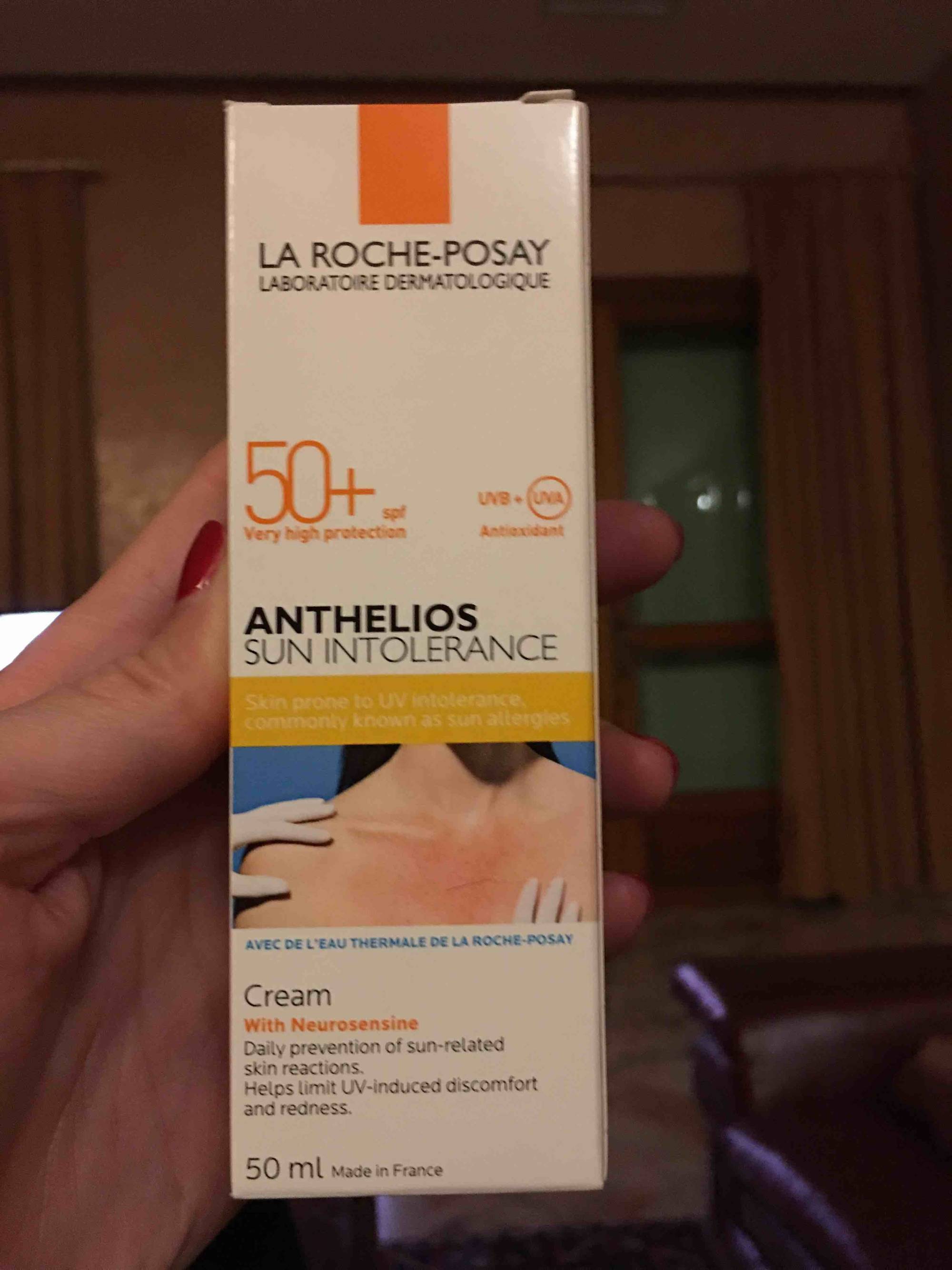 LA ROCHE-POSAY - Anthelios sun intolerance cream SPF 50+