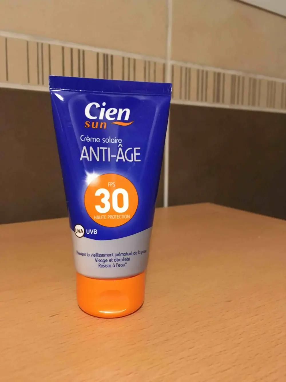 LIDL - Cien Crème solaire - Anti-âge FPS 30 haute protection