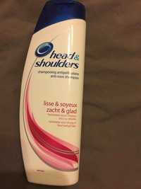 HEAD & SHOULDERS - Lisse & soyeux - Shampooing antipelliculaire 