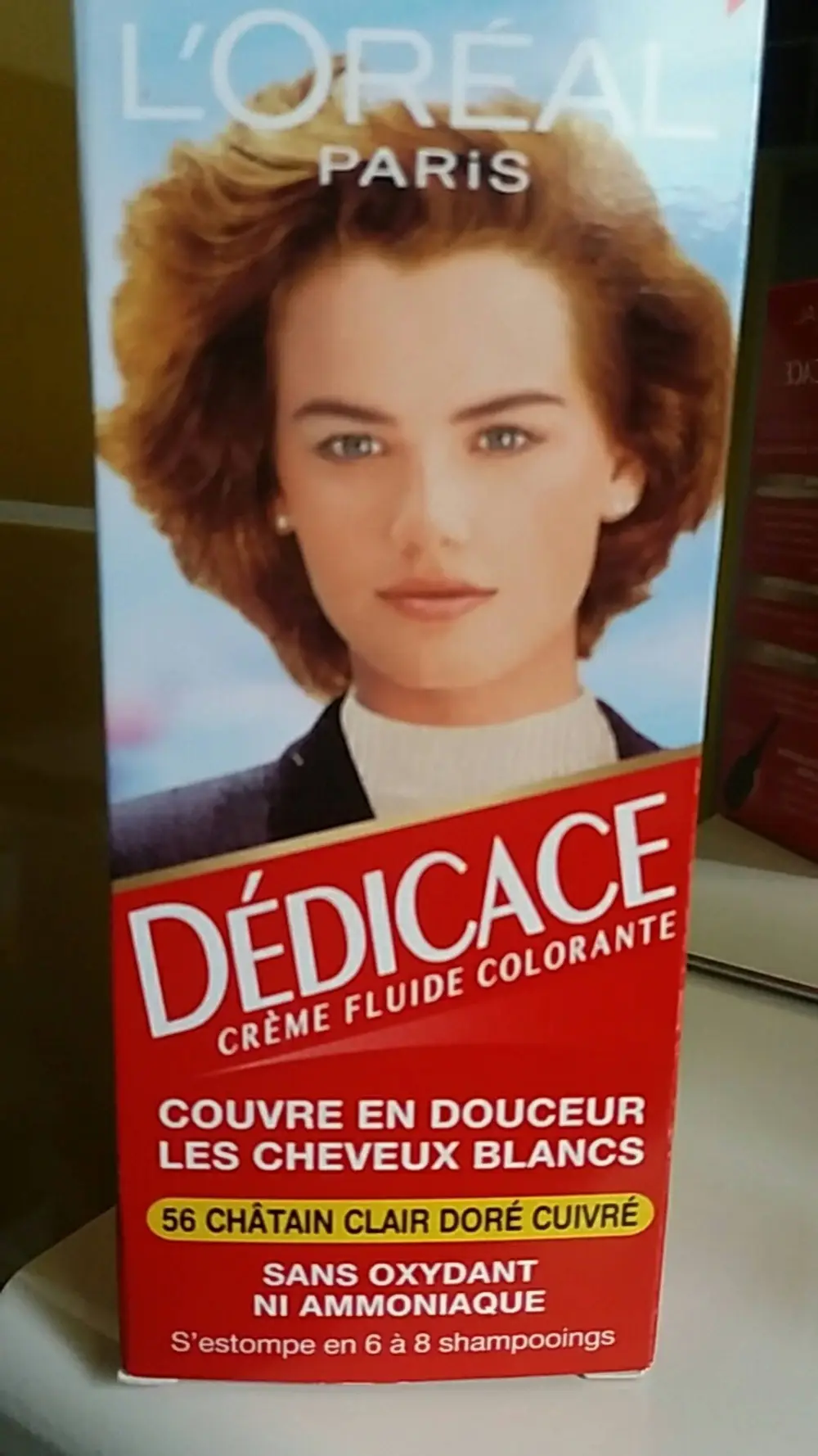 L'ORÉAL - Dédicace - Crème fluide colorante 56 chatain clair doré cuivré 