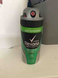 REXONA - Men quantum dry - Anti-transpirant compressed déodorant 48h