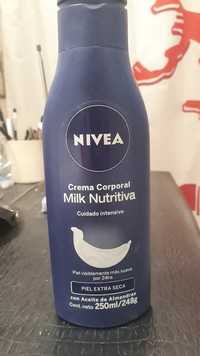 NIVEA - Milk nutritiva - Crema corporal