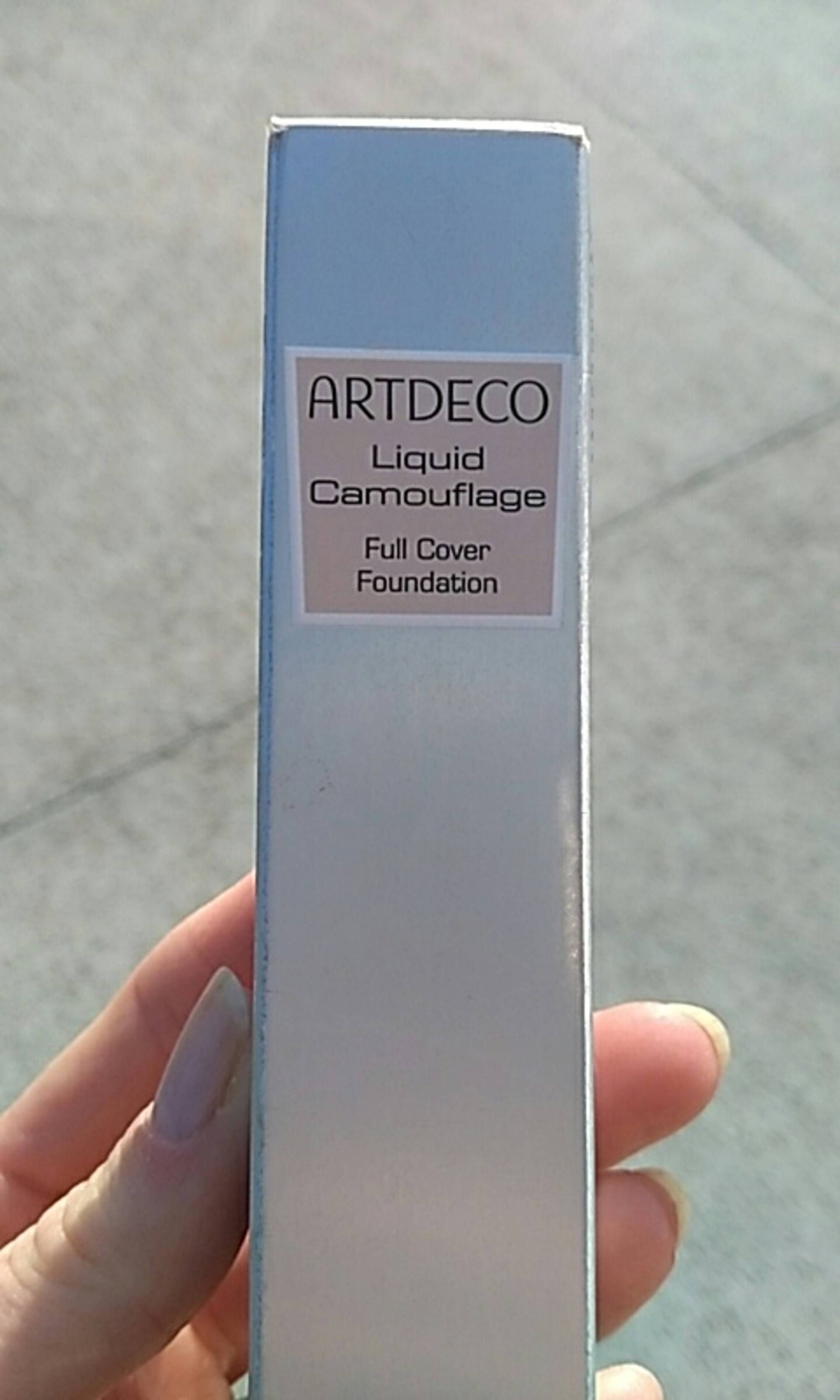 ARTDECO - Liquid camouflage - Full cover foundation
