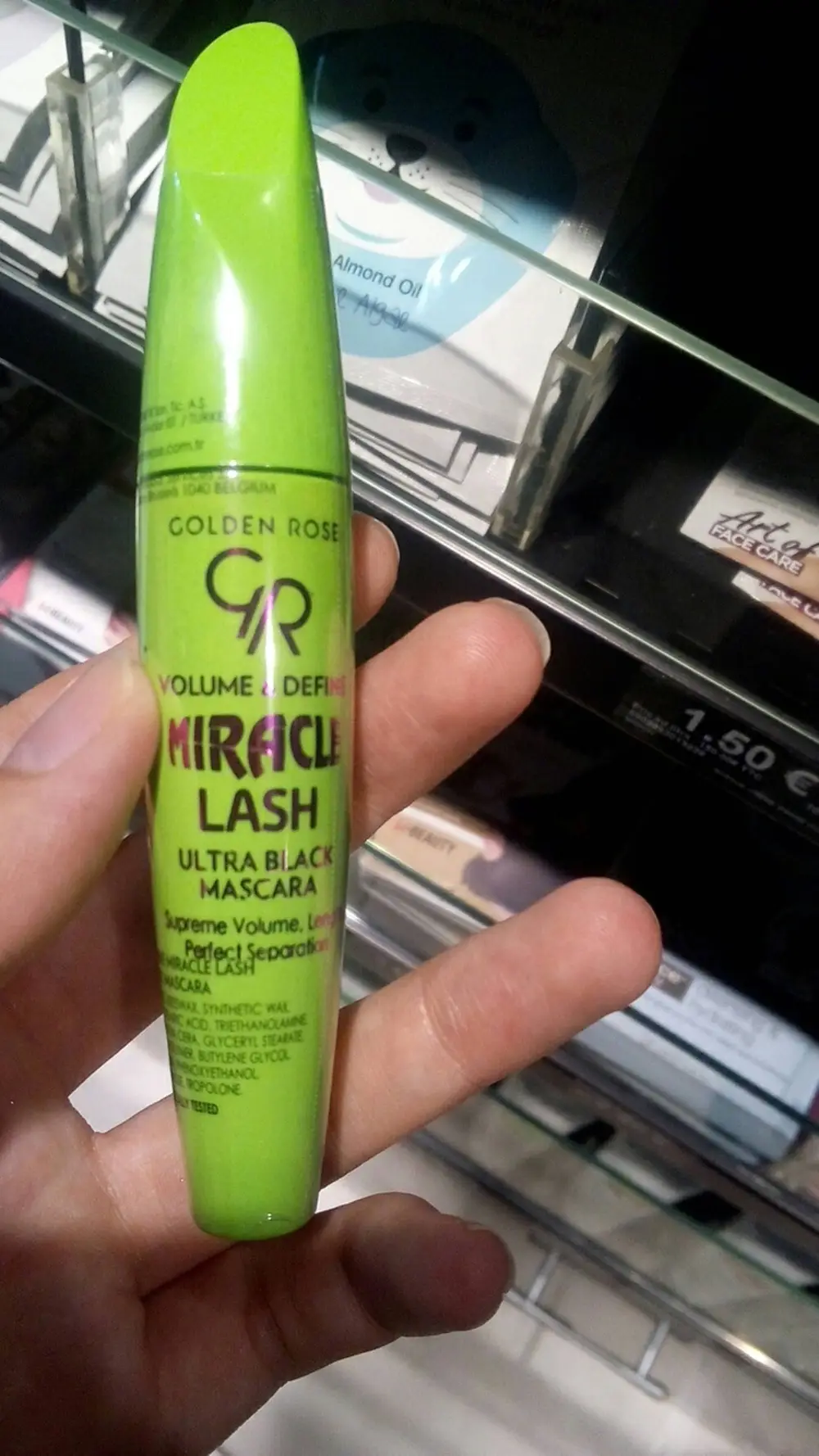 GOLDEN ROSE - Miracle lash - Ultra black mascara