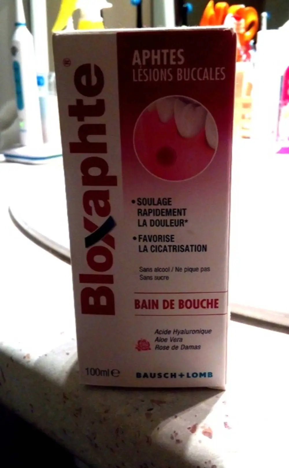 BLOXAPHTE - Aphtes lésions buccales - Bain de bouche