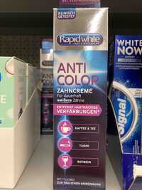 RAPID WHITE - Anti color zahncreme