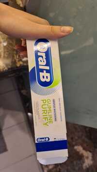 ORAL-B - Gumline purify - Dentifrice gentle whitening
