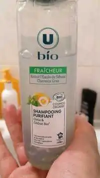 U TOUT PETITS - MAGASINS U - Ortie & Cédrat Bio - Shampooing purifiant 