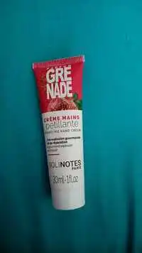 SOLINOTES PARIS - Crème mains pétillante parfum grenade