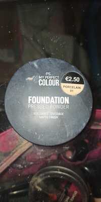 PRIMARK - PS... My perfect colour - Foundation pressed powder porcelain 01