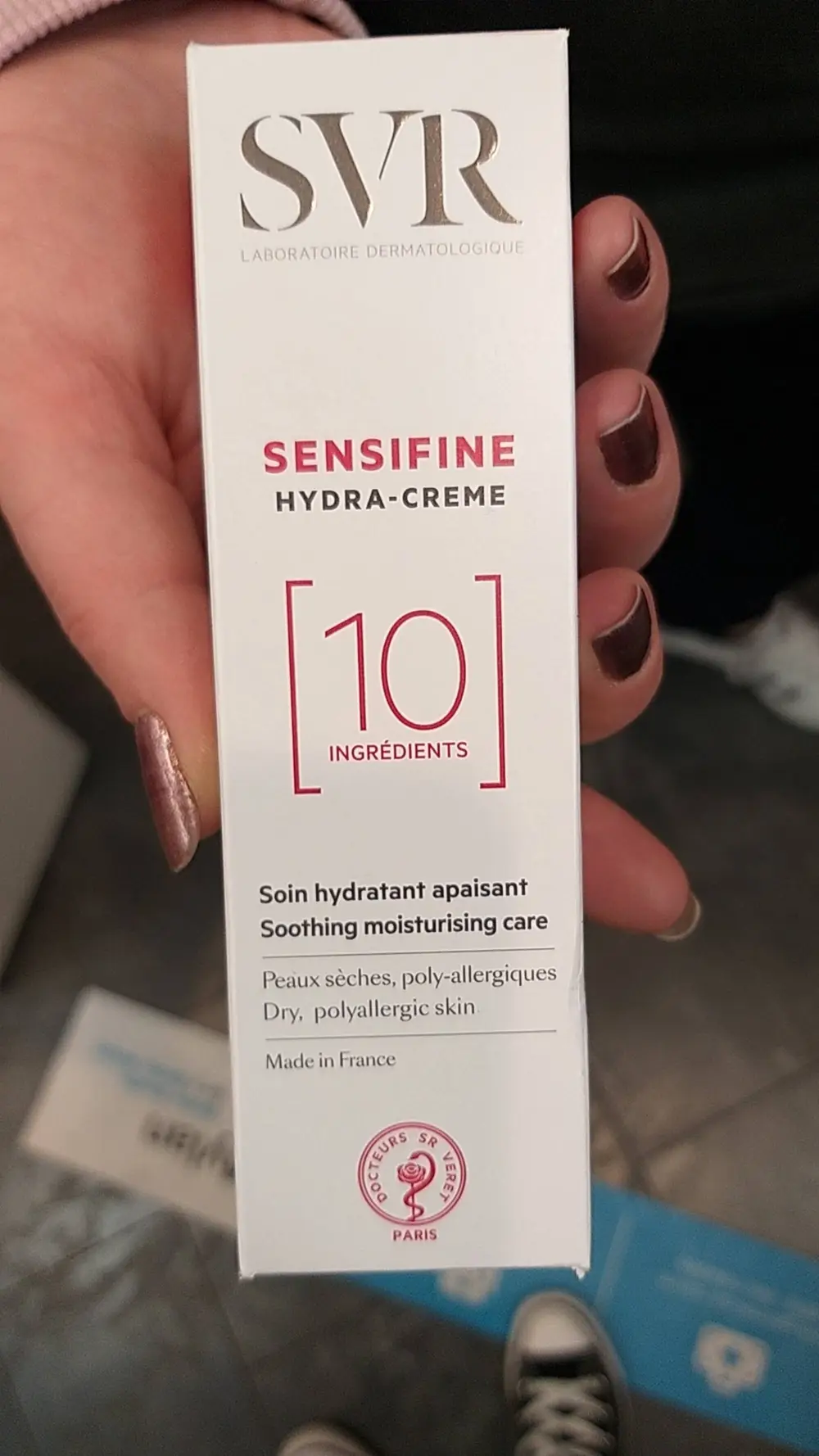 SVR LABORATOIRE DERMATOLOGIQUE - Sensifine - Hydra-crème