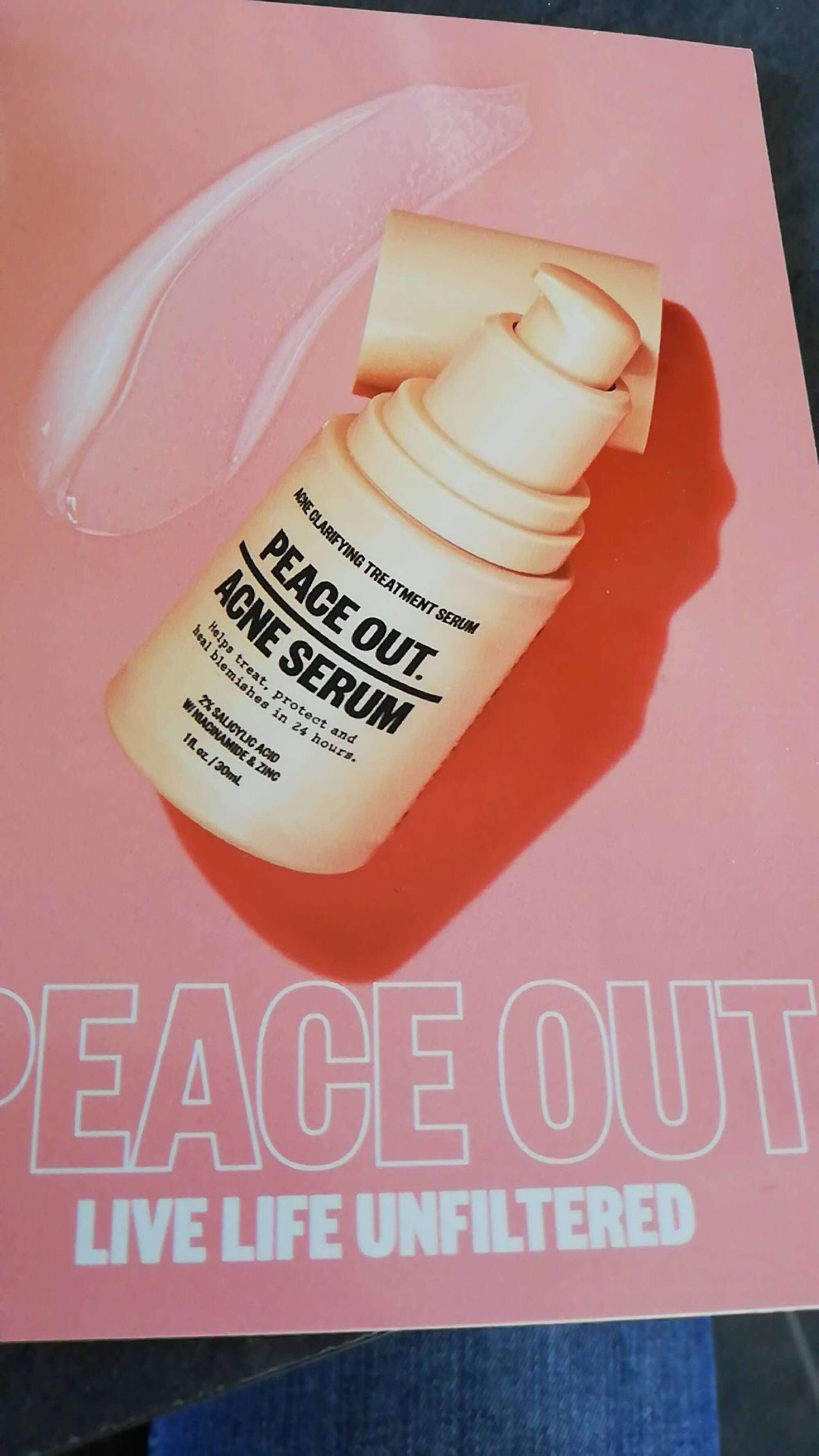 PEACE OUT - Peace out - Acne serum